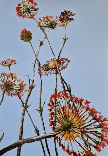 flora incognita, Gemälde Nr. 4246 / Acryl auf Leinwand